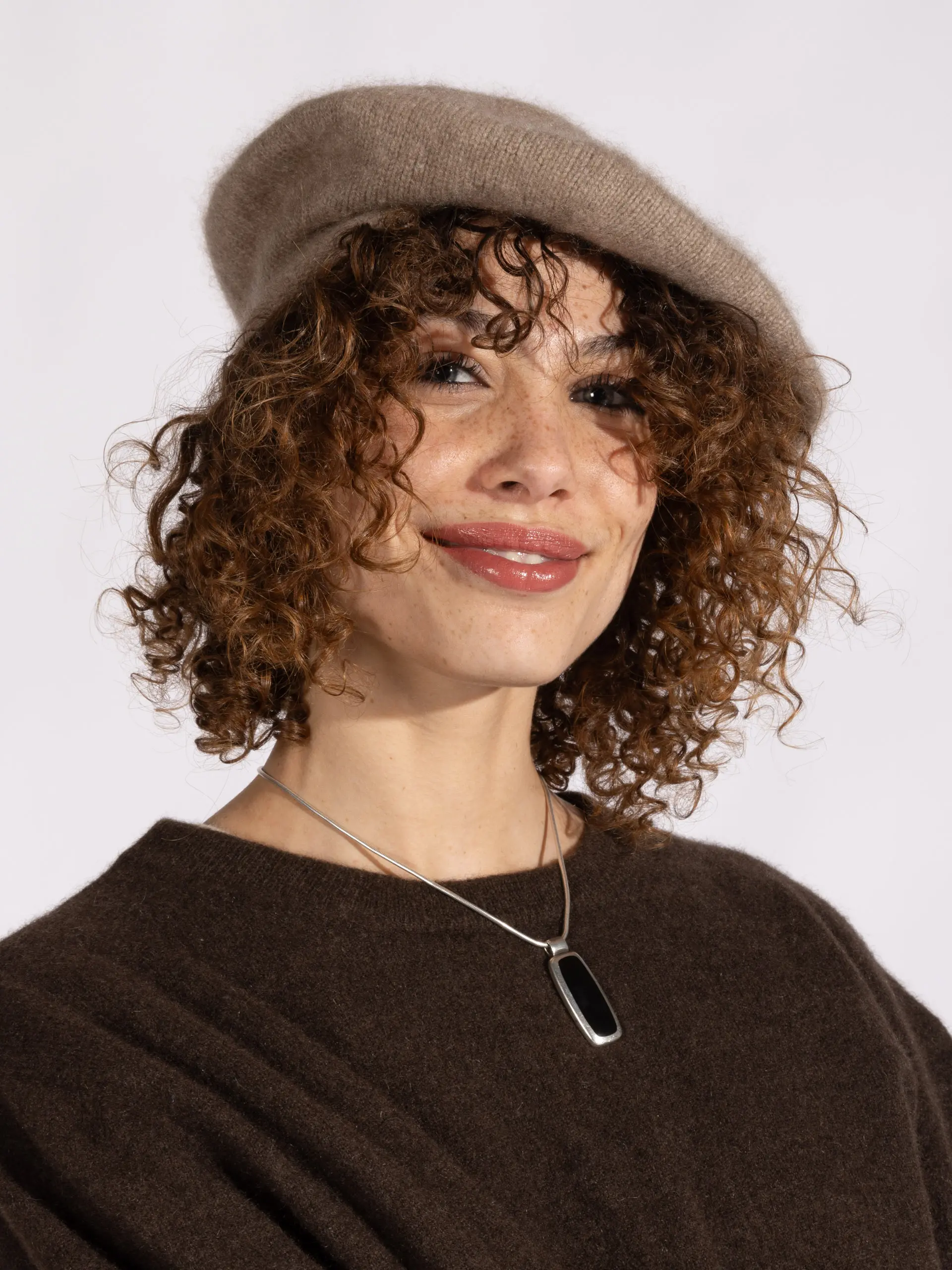 BERET | CACHEMIRE | Grège – Image 2