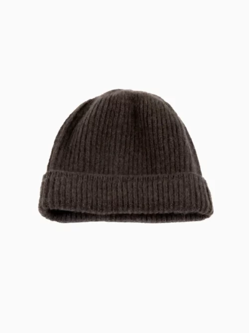 Bonnet yack enfant maille fine en duvet de Mongolie - Vue Packshot, bonnet de luxe pour hiver