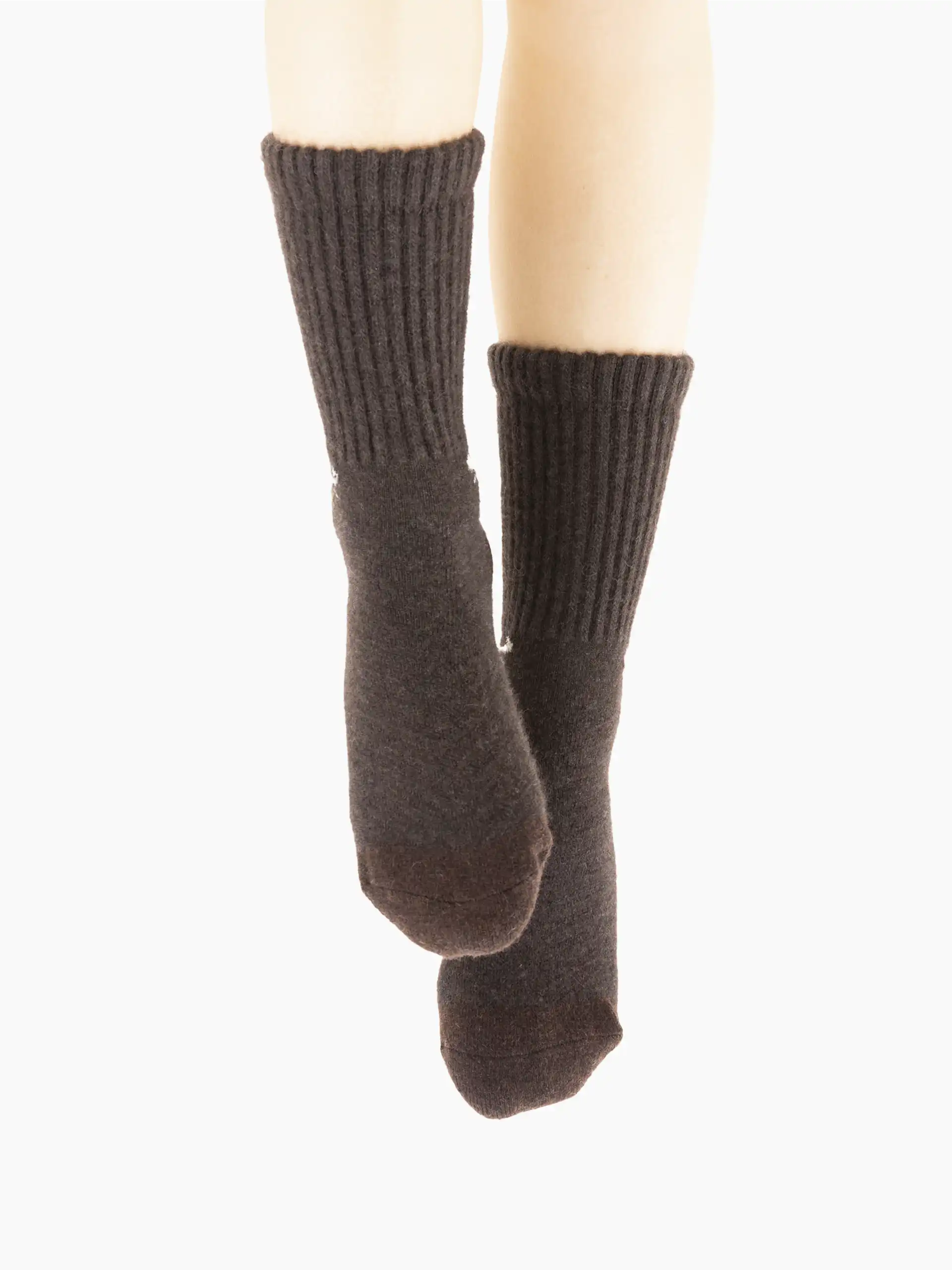 Chaussettes yack marron pour affronter l'hiver