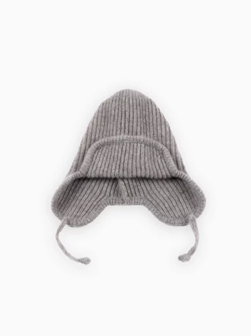 Chapka en tricot pour enfant, 100% duvet de Mongolie, parfaite pour l'hiver