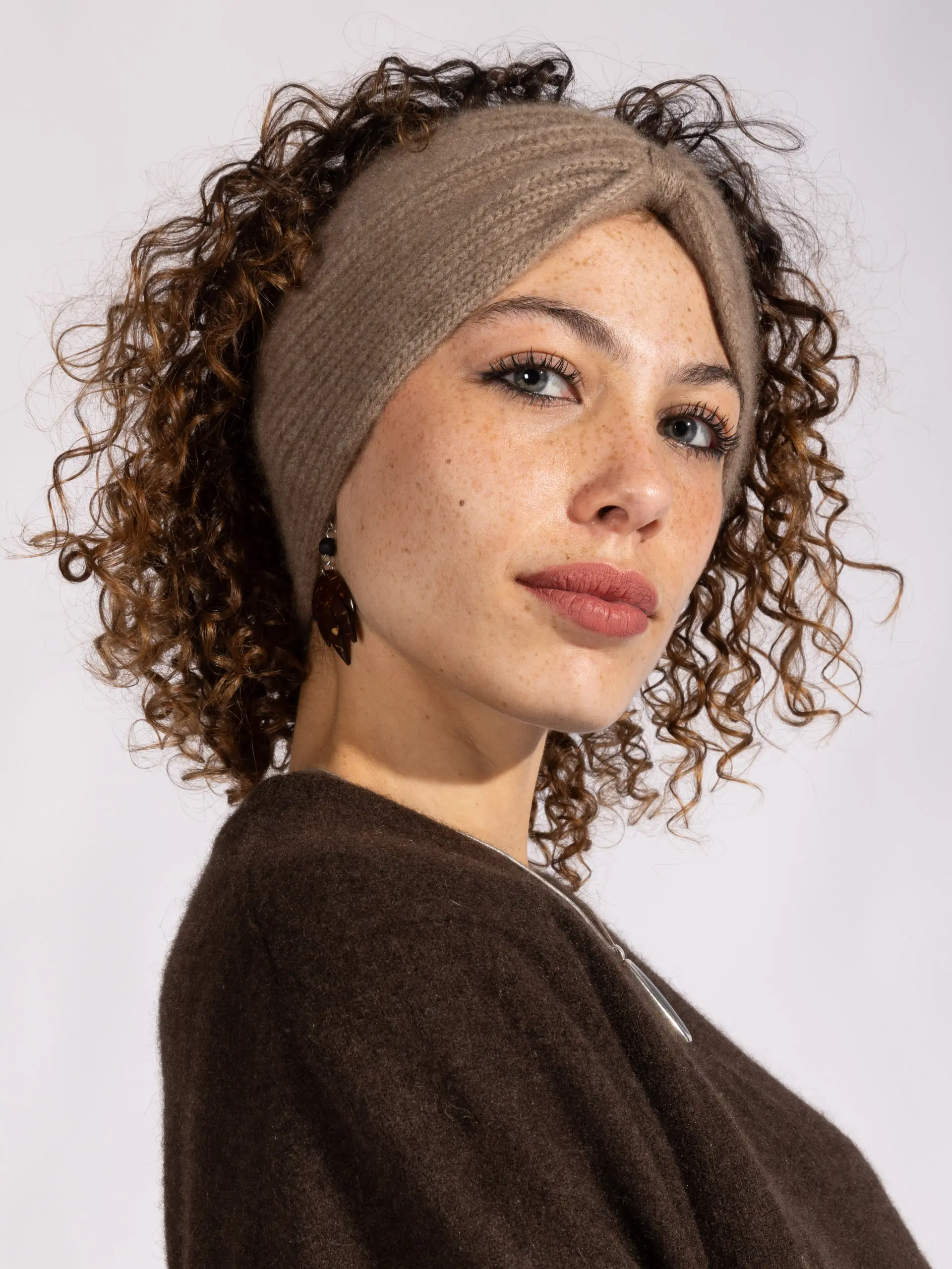 BANDEAU | CACHEMIRE | Grège – Image 2