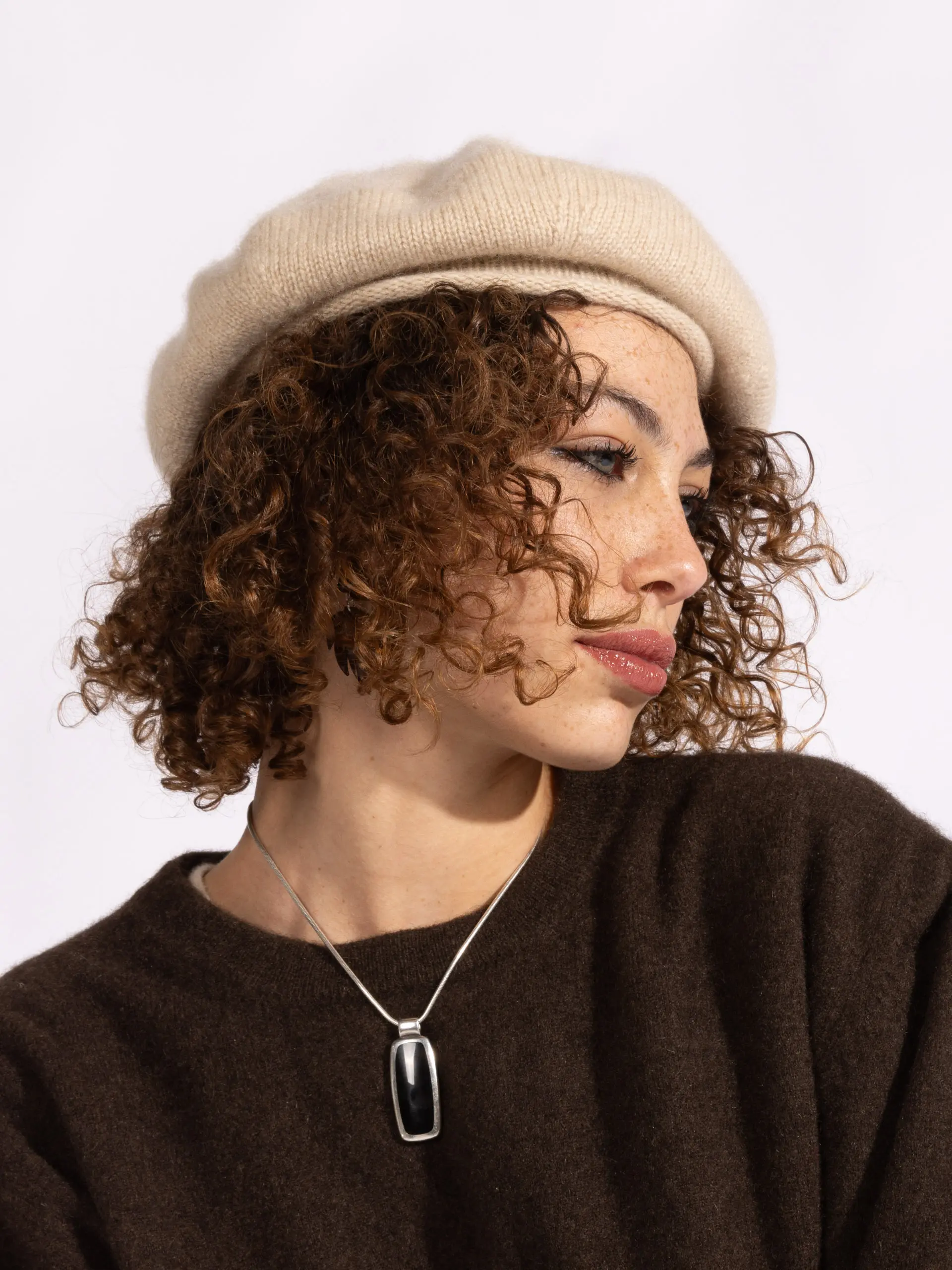 BERET | CACHEMIRE | Beige – Image 3