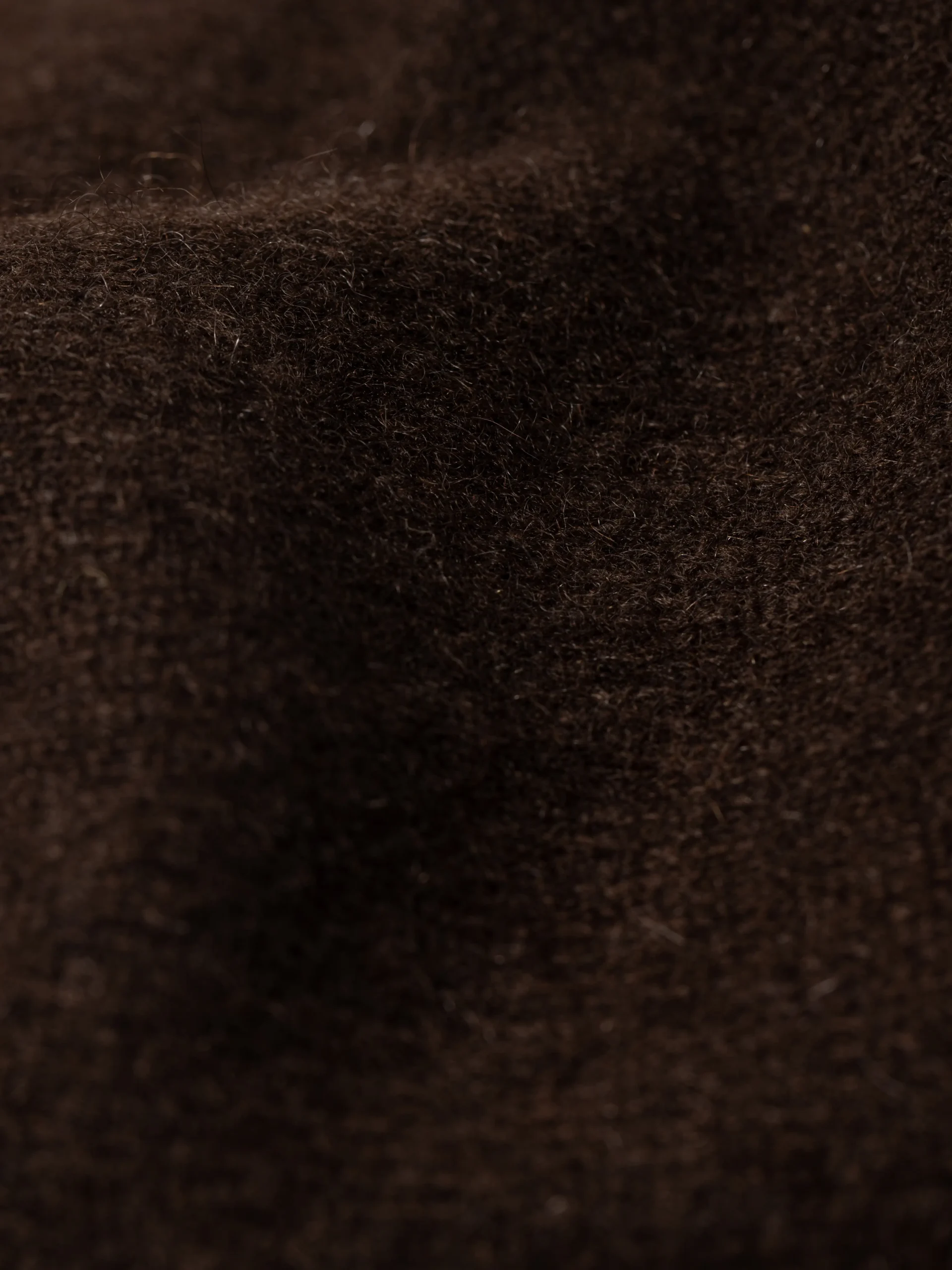 BONNET DOUBLE-PLI YACK | Marron foncé – Image 3