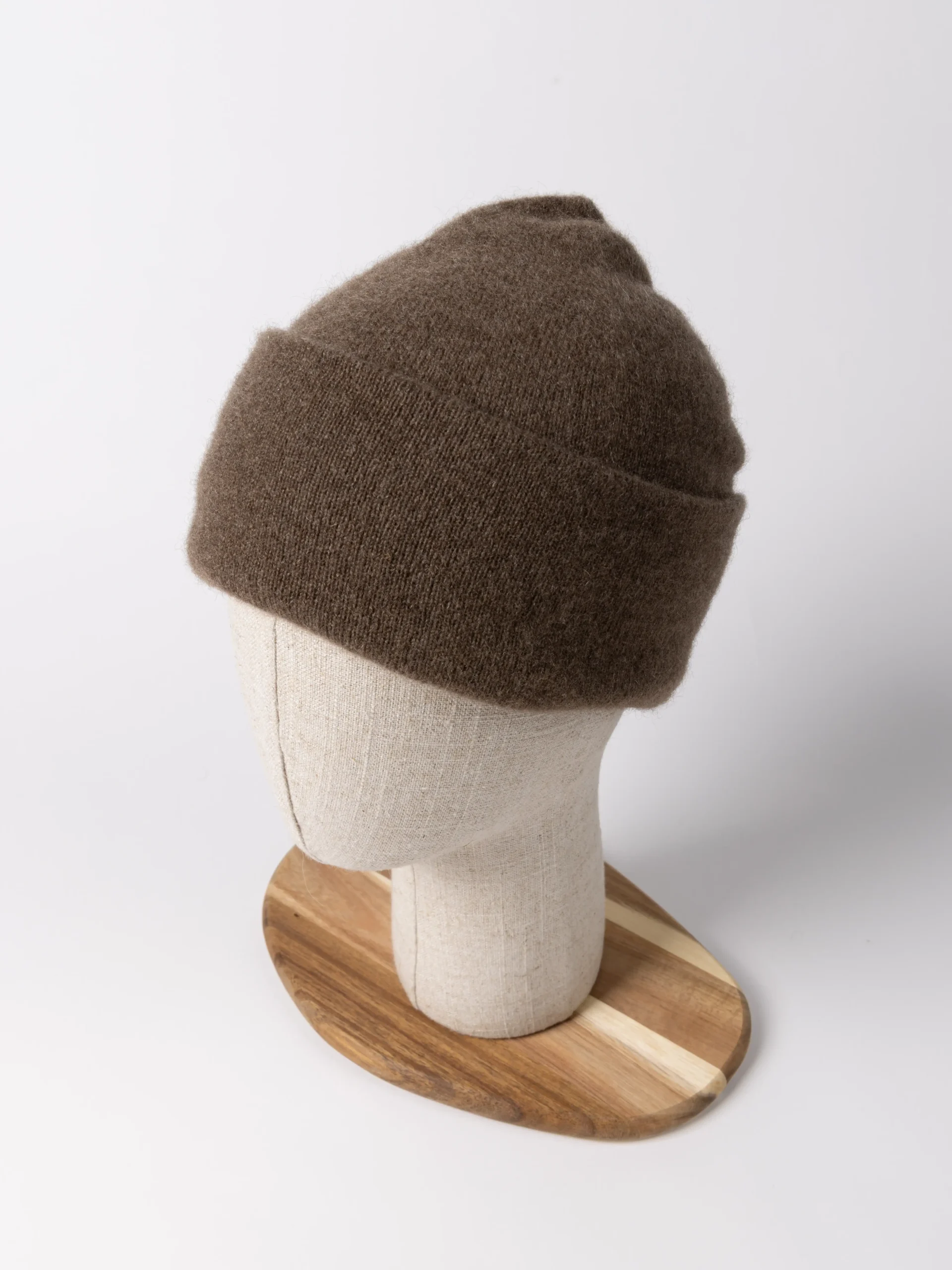 BONNET DOUBLE-PLI YACK | Marron chocolat – Image 2